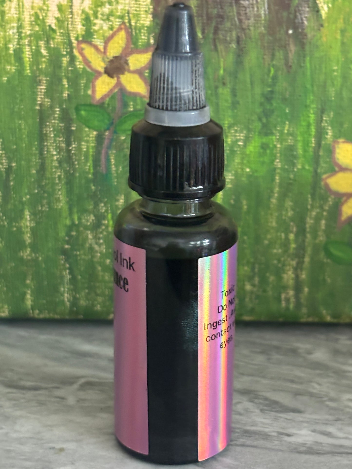 Dark Knight Alcohol Ink