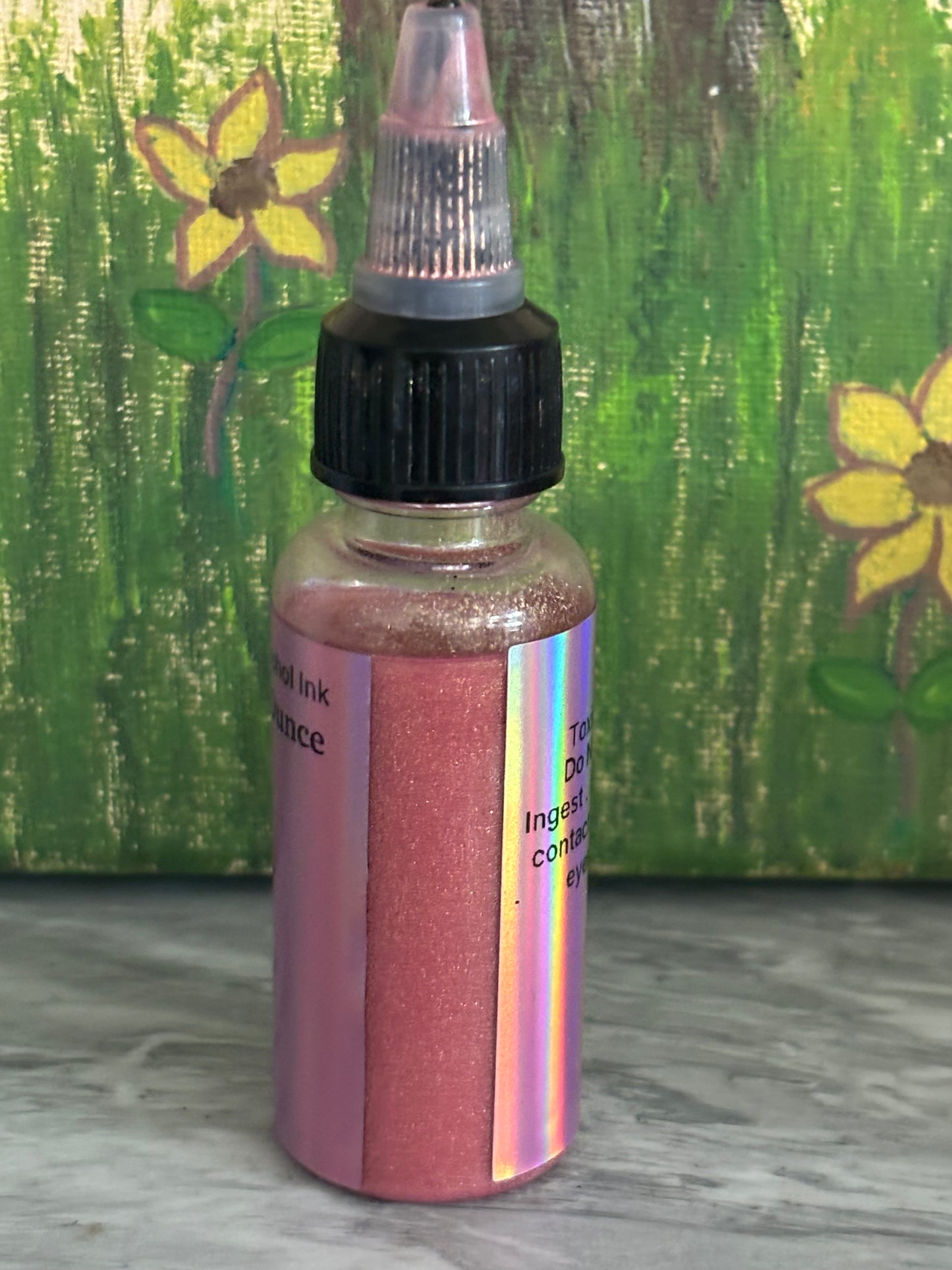 Pixie Blush Alcohol ink