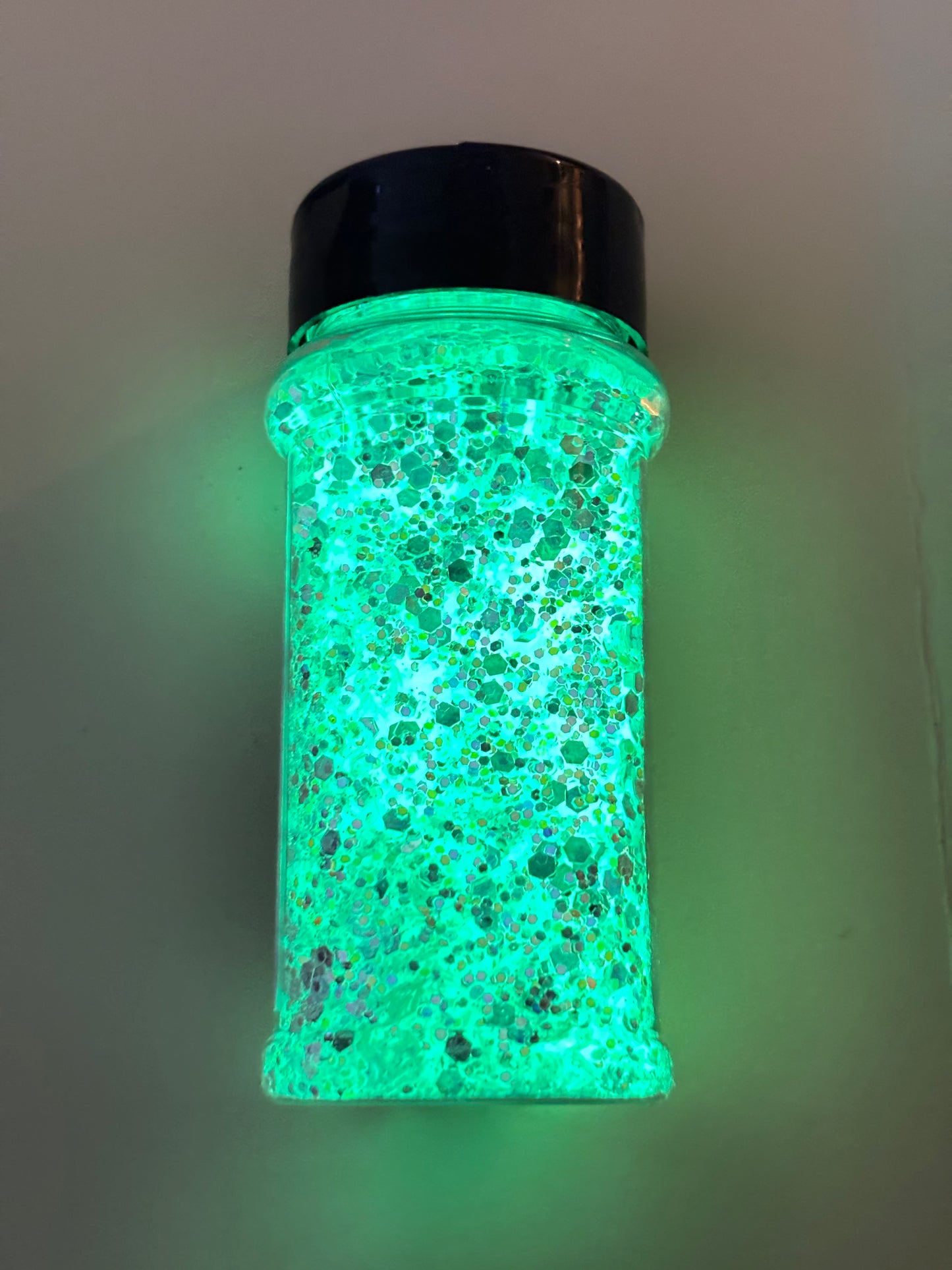 Electrified Yeti glow glitter