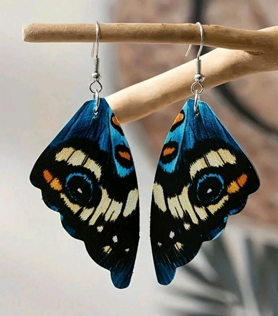 Butterfly wings earrings