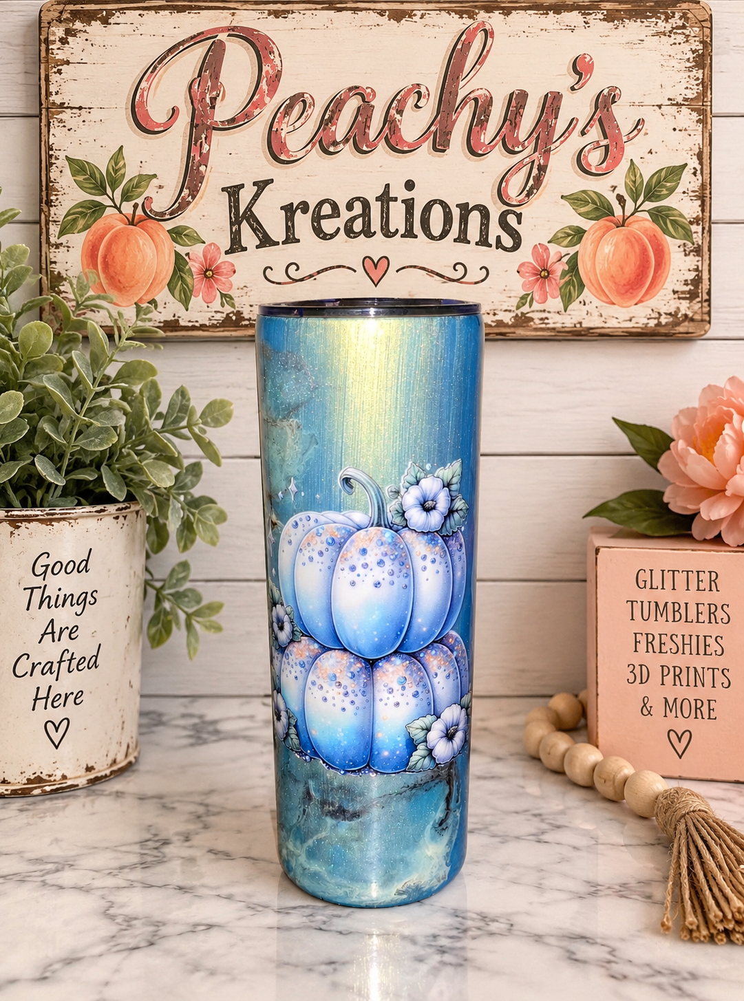 20 oz pumpkin tumbler