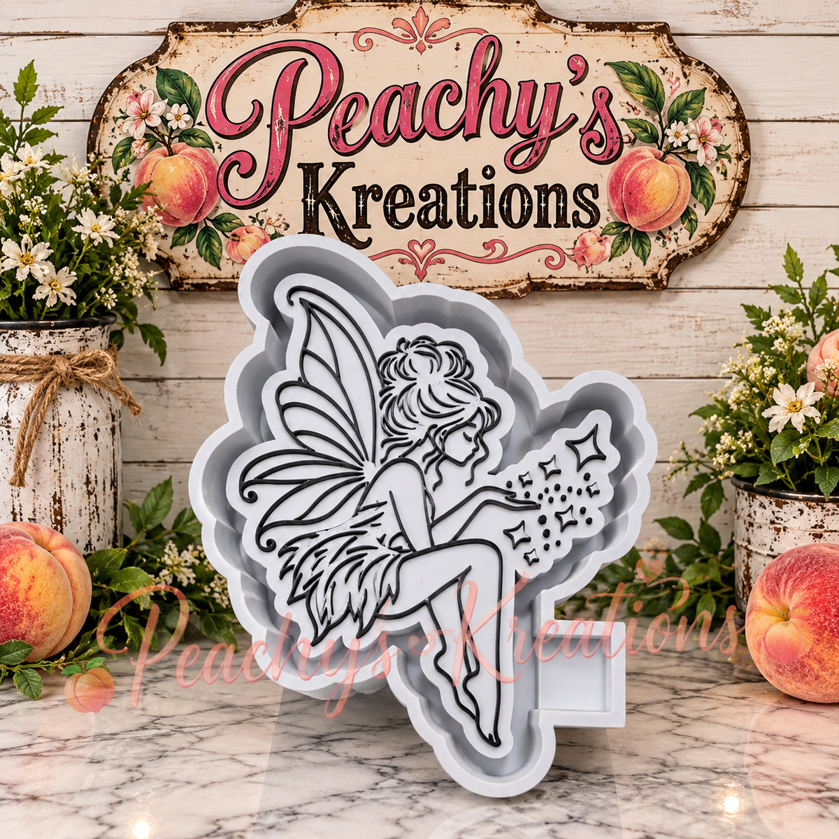 Make a wish fairy freshie mold
