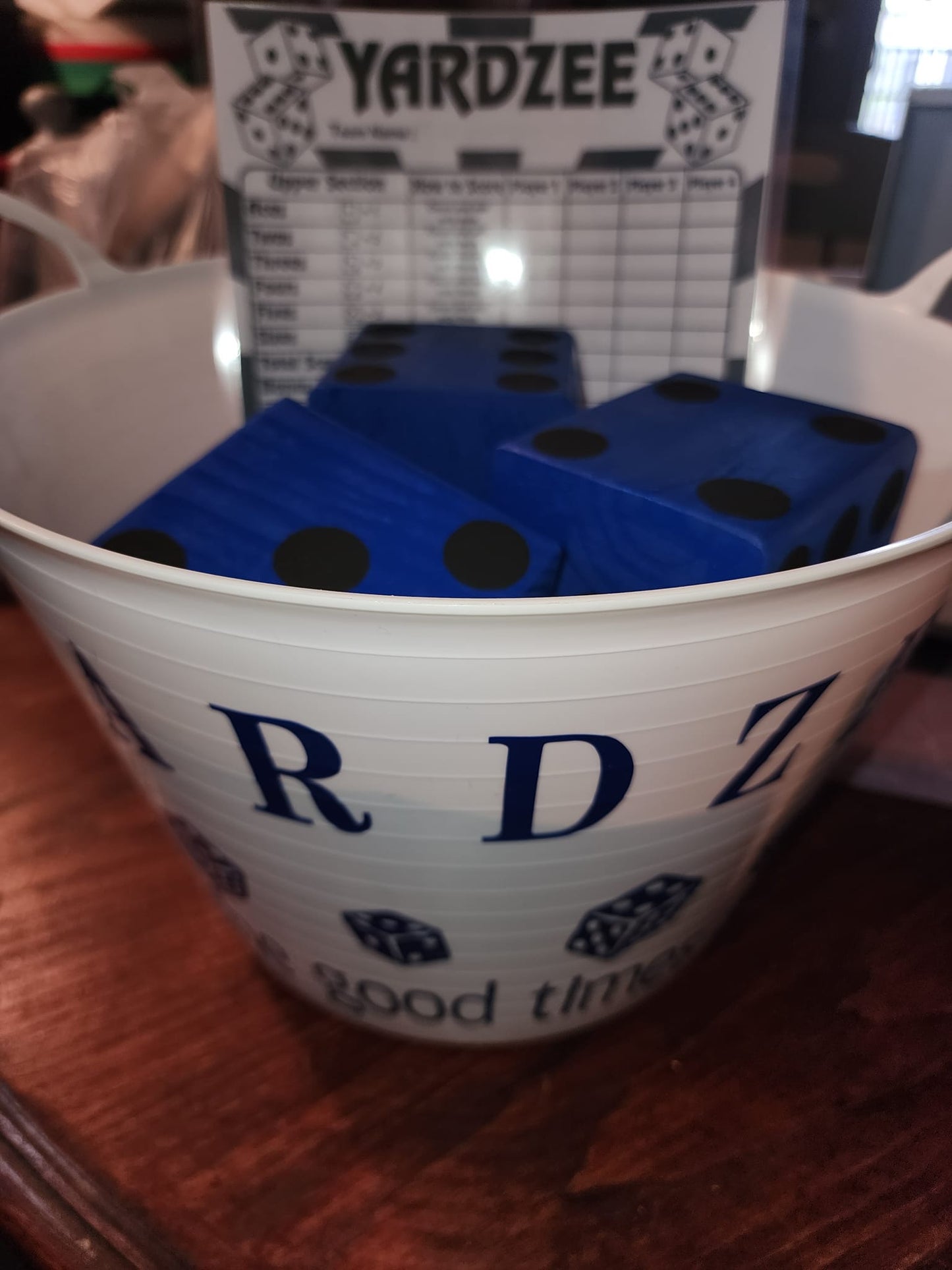 Outdoor Yardzee Dice Game