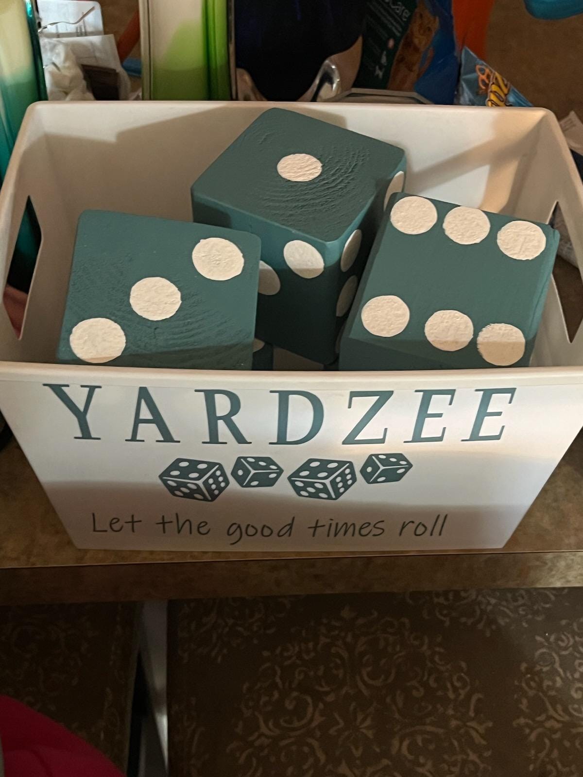 Outdoor Yardzee Dice Game