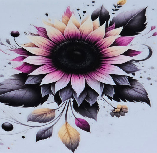 Sunflower medium UVDTF