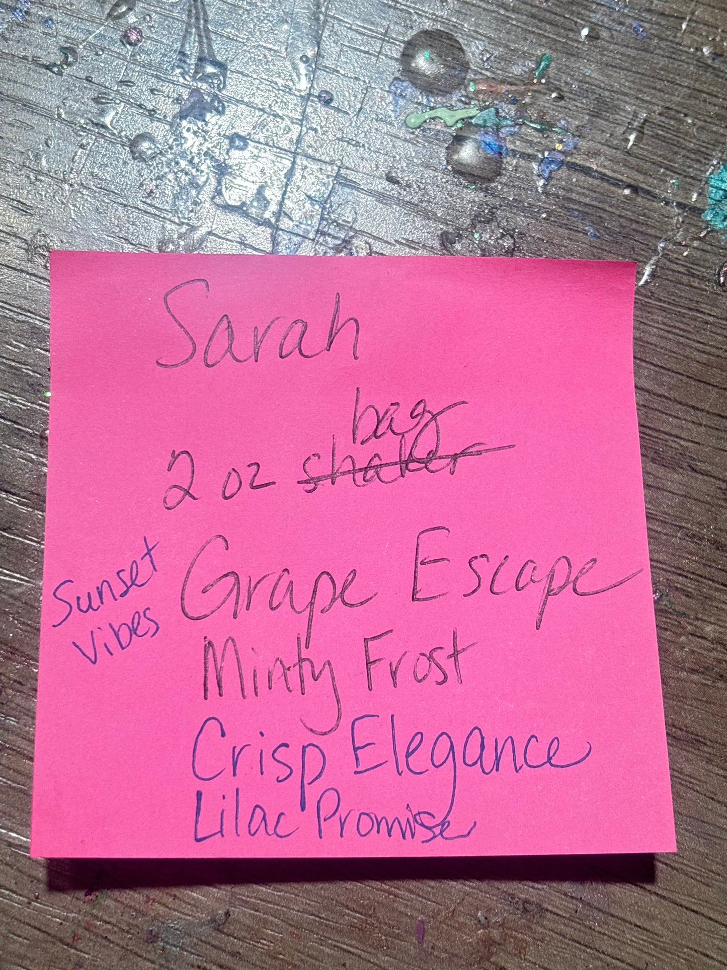 Sarah's glitter bundle