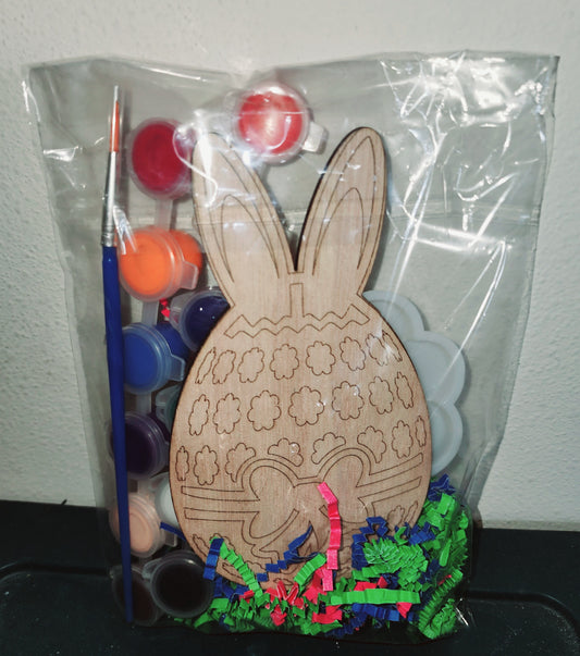 Ready to paint Easter cut out kit