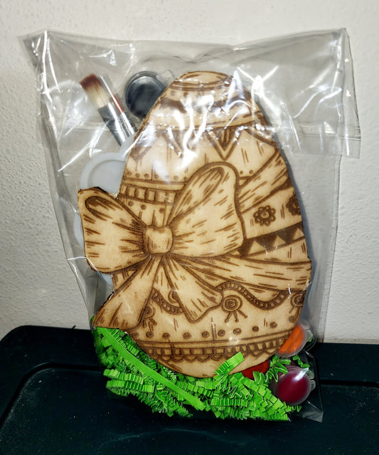 Ready to paint Easter cut out kit