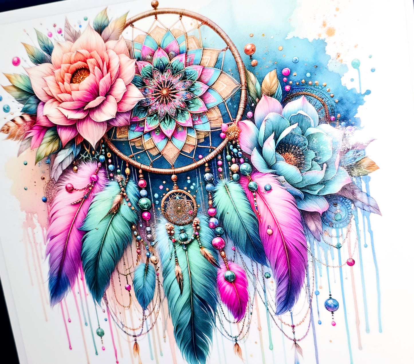 Dream catcher 20 oz vinyl wraps