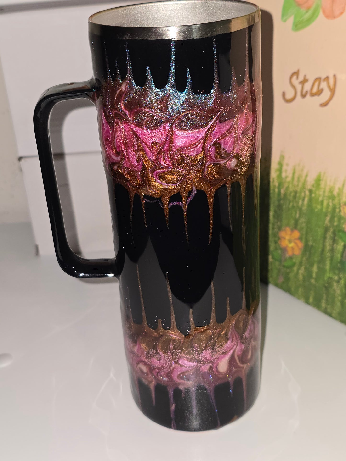 20 oz hoggdle "sound wave" tumbler