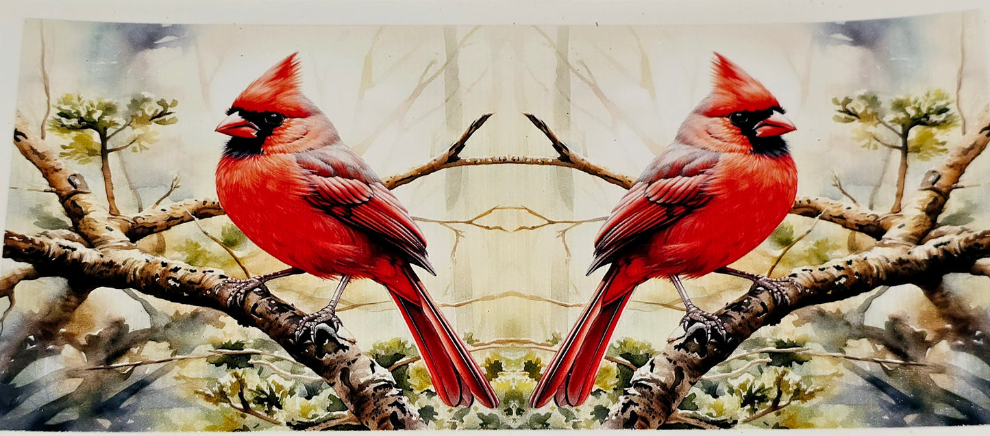 Cardinals clear UV DTF
