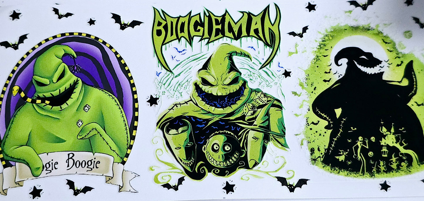 Nightmare before Christmas clear UV DTF wraps