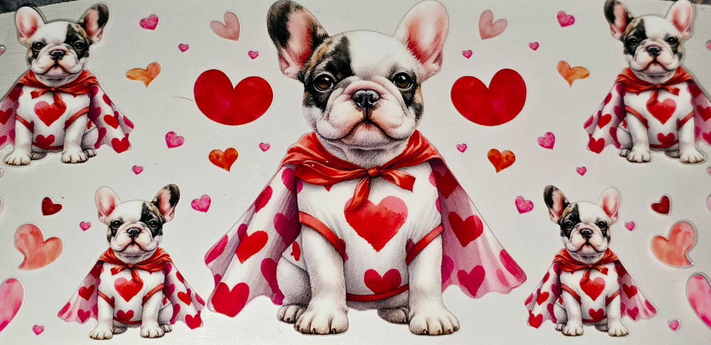 Cute pups clear uv dtf wraps