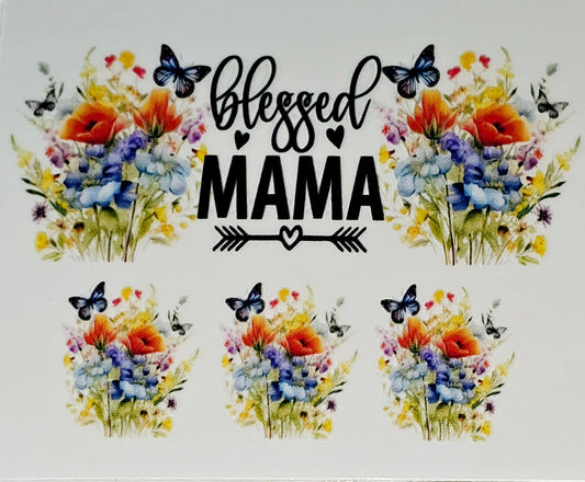 Mama mini tumbler clear UVDTF wraps