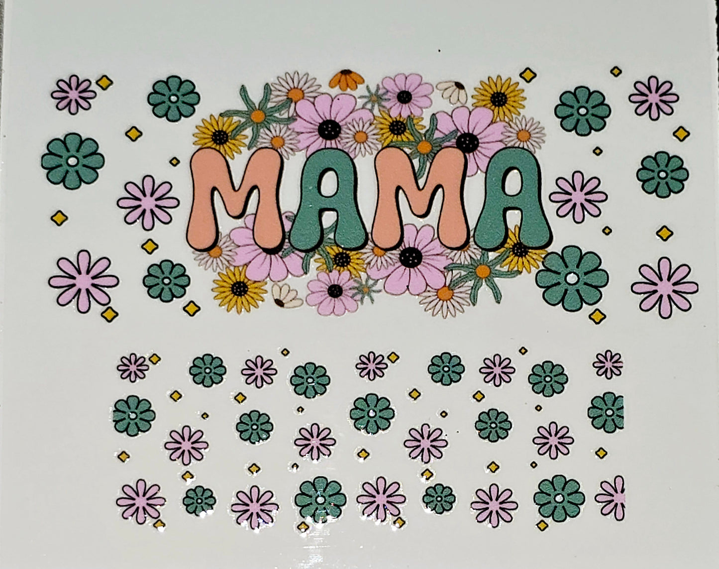 Mama mini tumbler clear UVDTF wraps