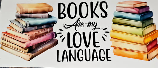 Book Nerd clear UV DTF wraps
