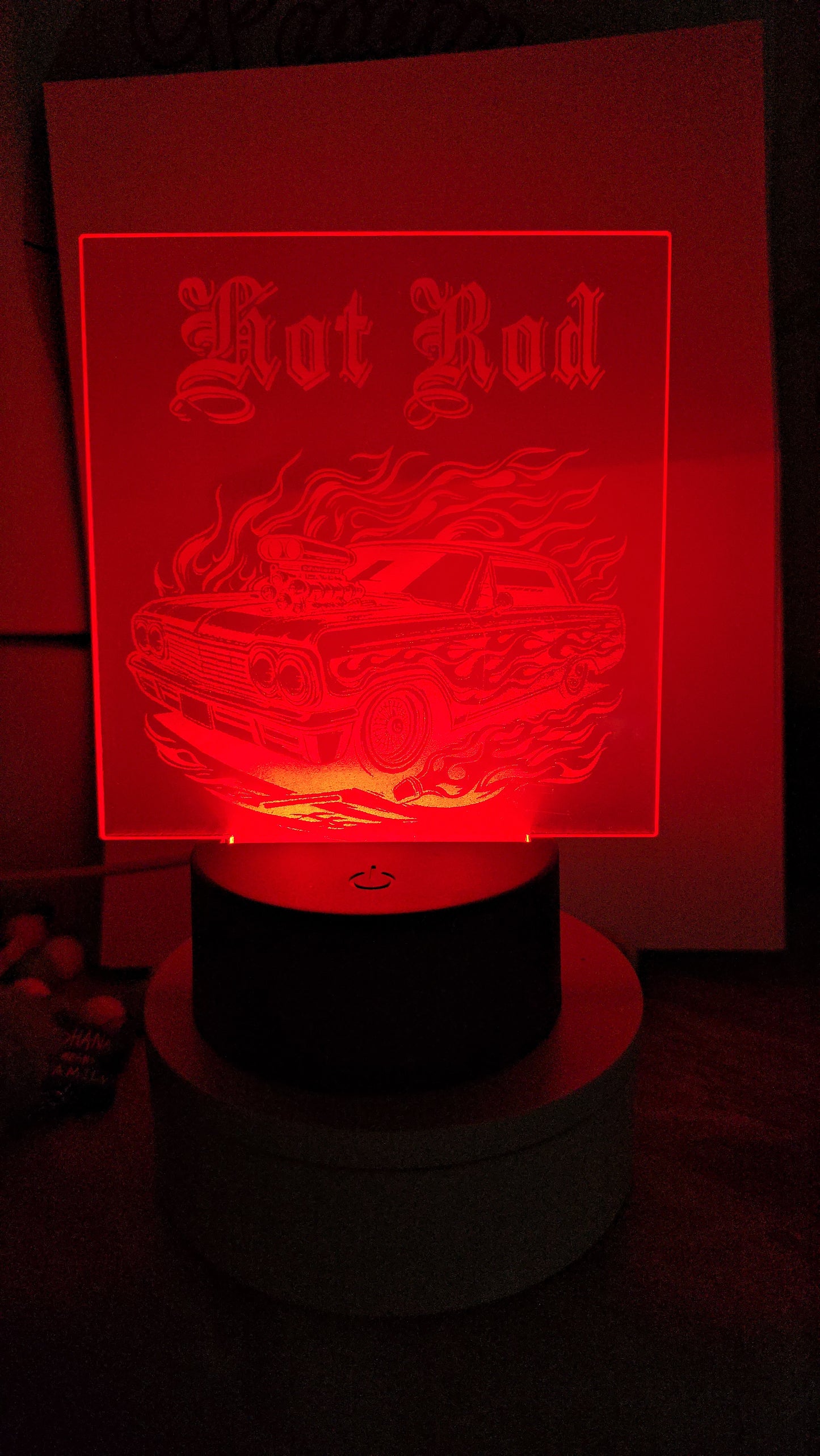Hot rod night light