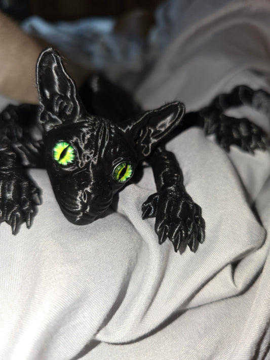 3D printed sphinx cats