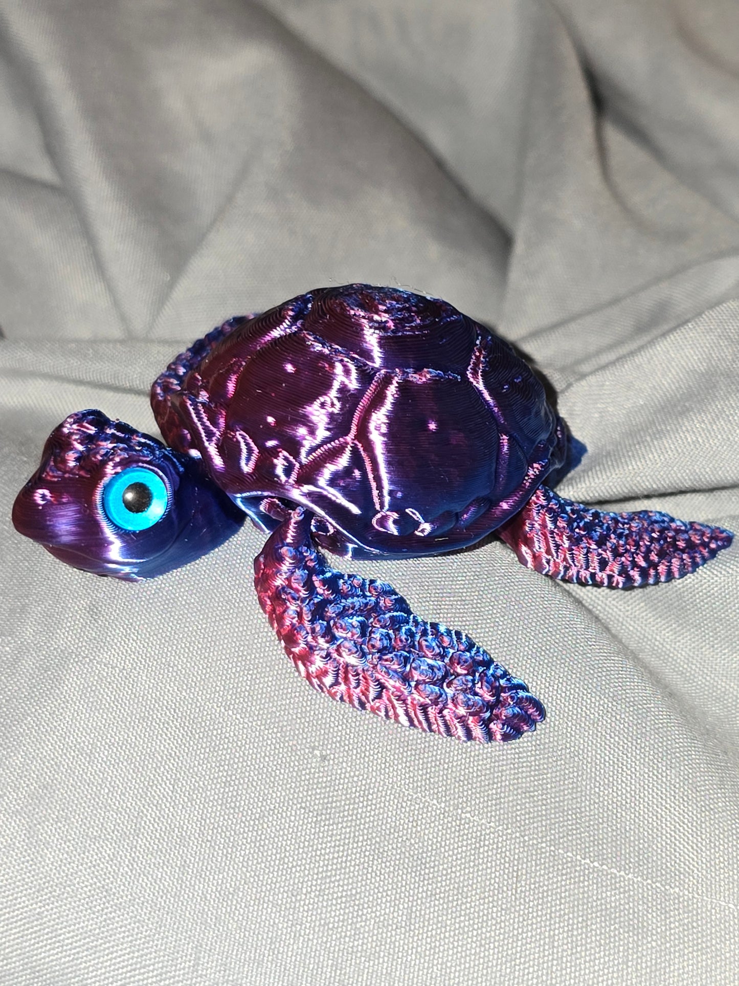3D printed turtles