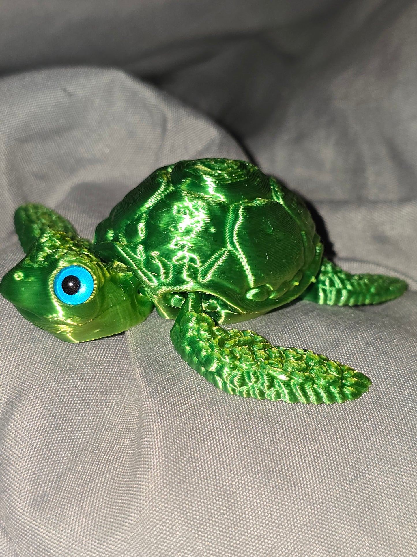 3D printed turtles