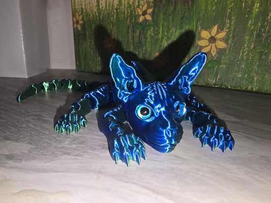 3d small sphinx cat