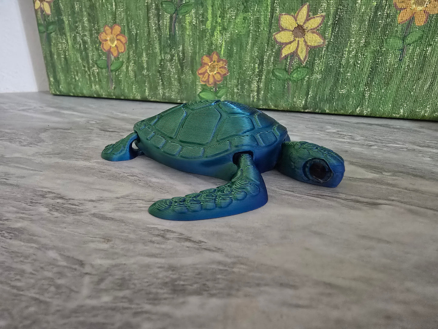 3D sea turtles
