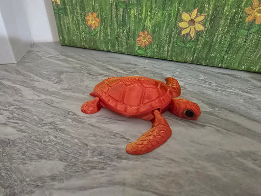 3D sea turtles