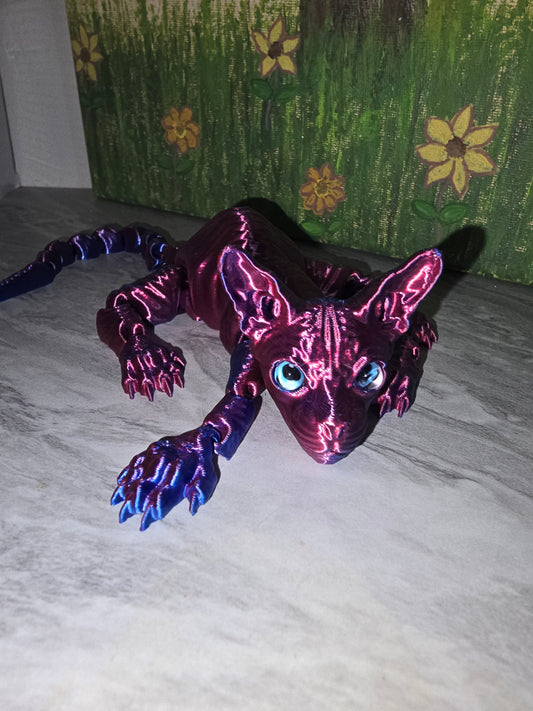 3d small sphinx cat