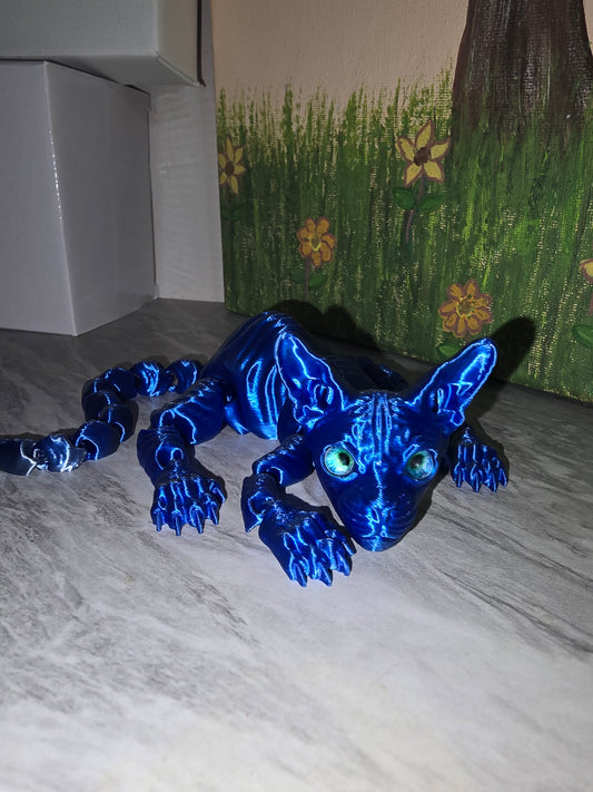3D 8" small sphinx cats