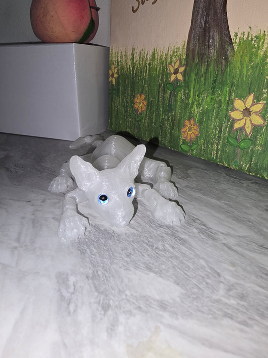 Glow in the dark small sphinx cat