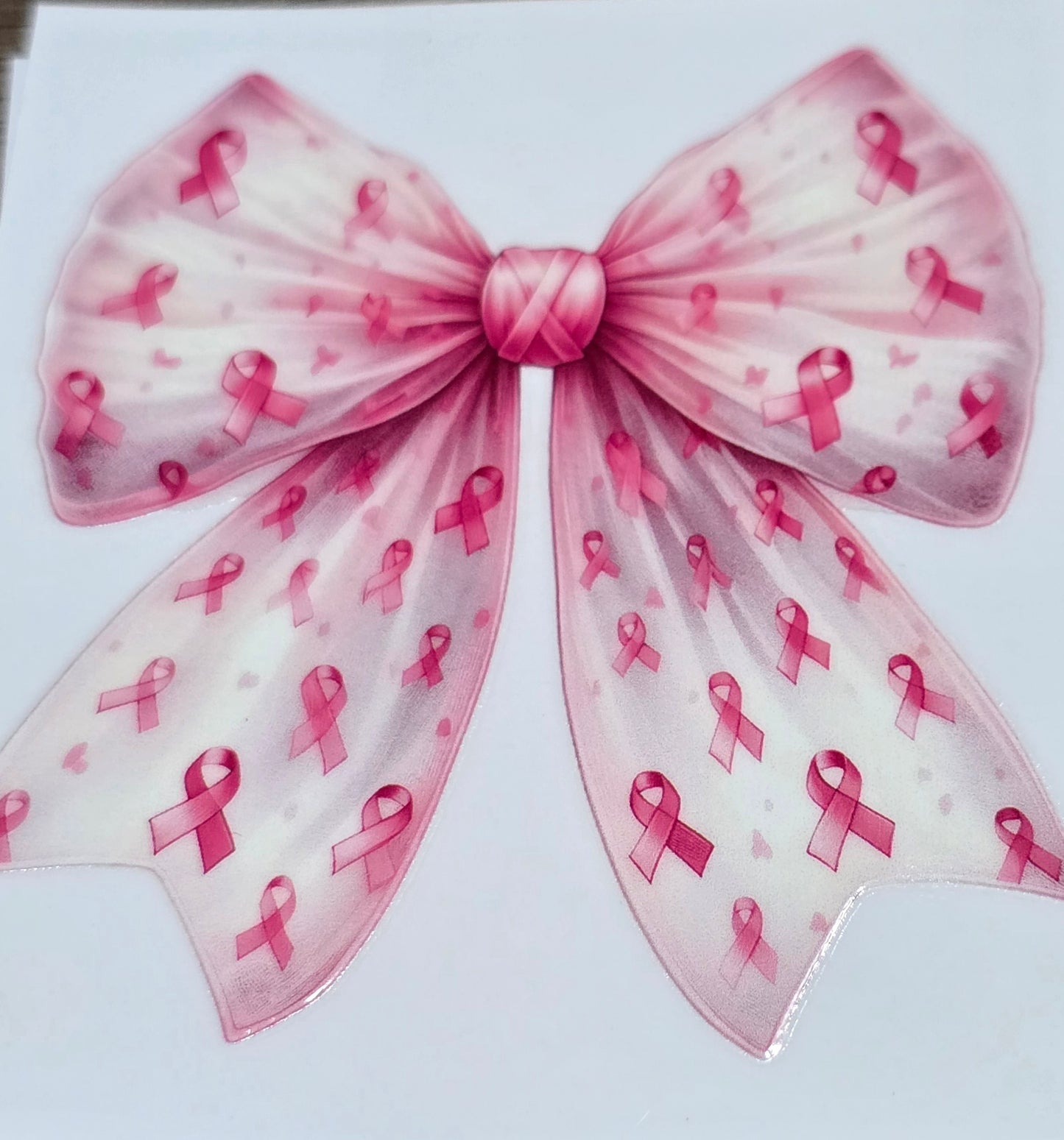 Breast cancer medium bows UVDTF