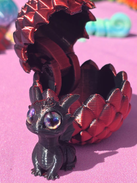 Red/black baby dragon