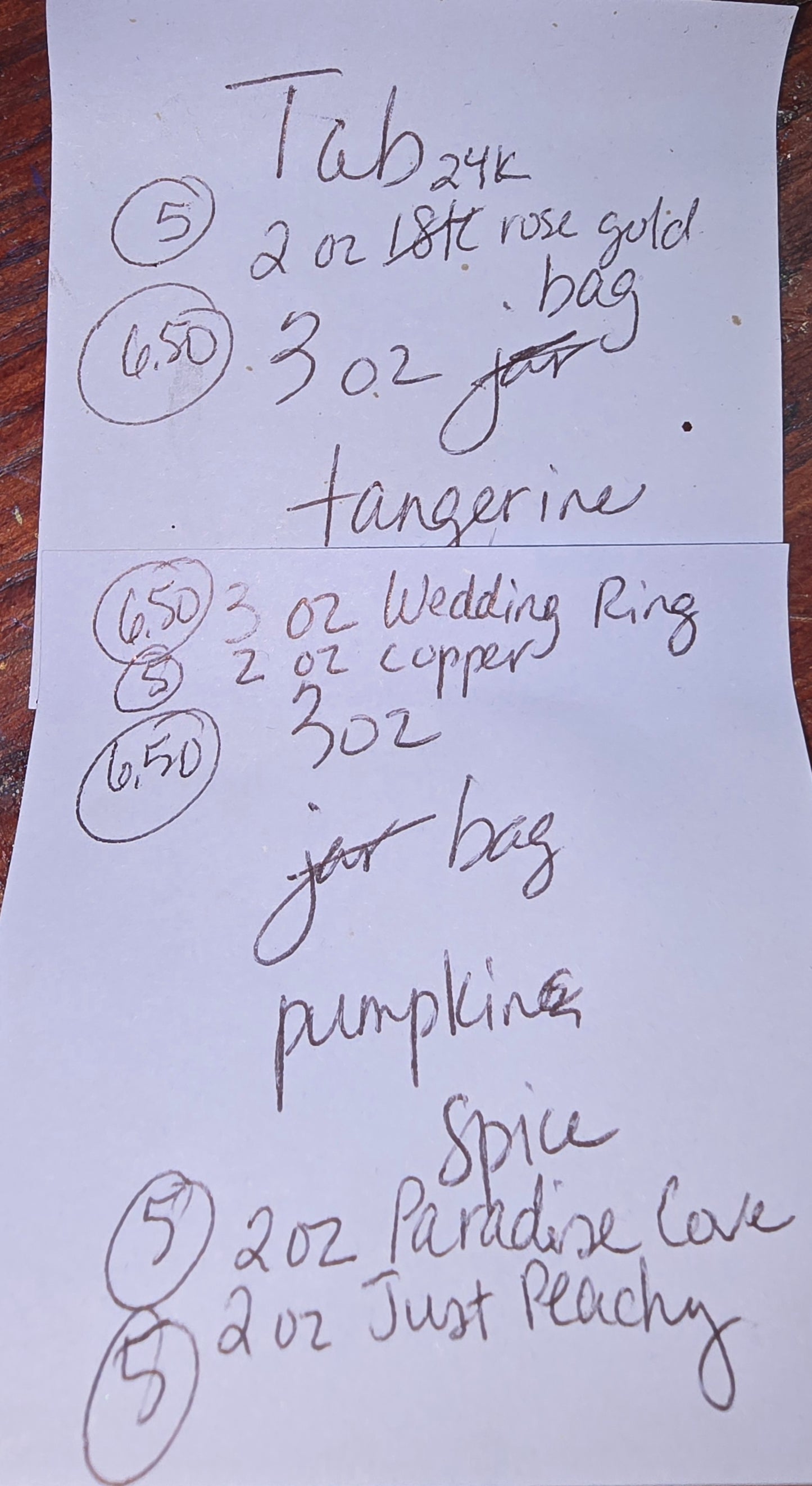 Tab's glitter bundle