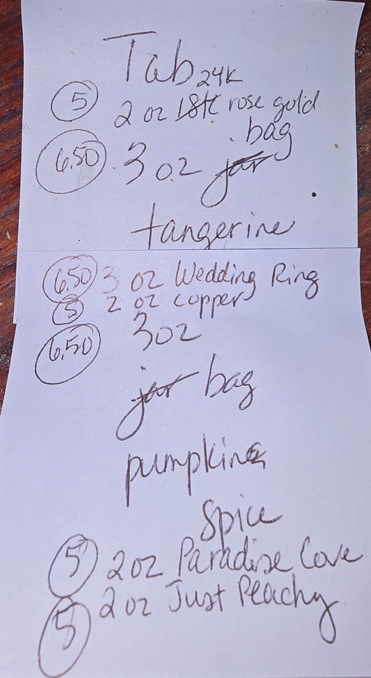 Tab's glitter bundle