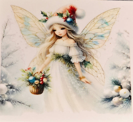 Winter fairies medium & xl uvdtf