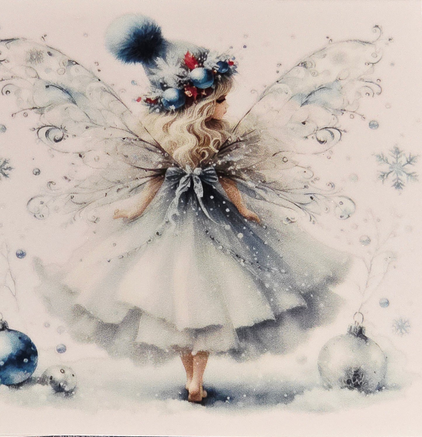 Winter fairies medium & xl uvdtf