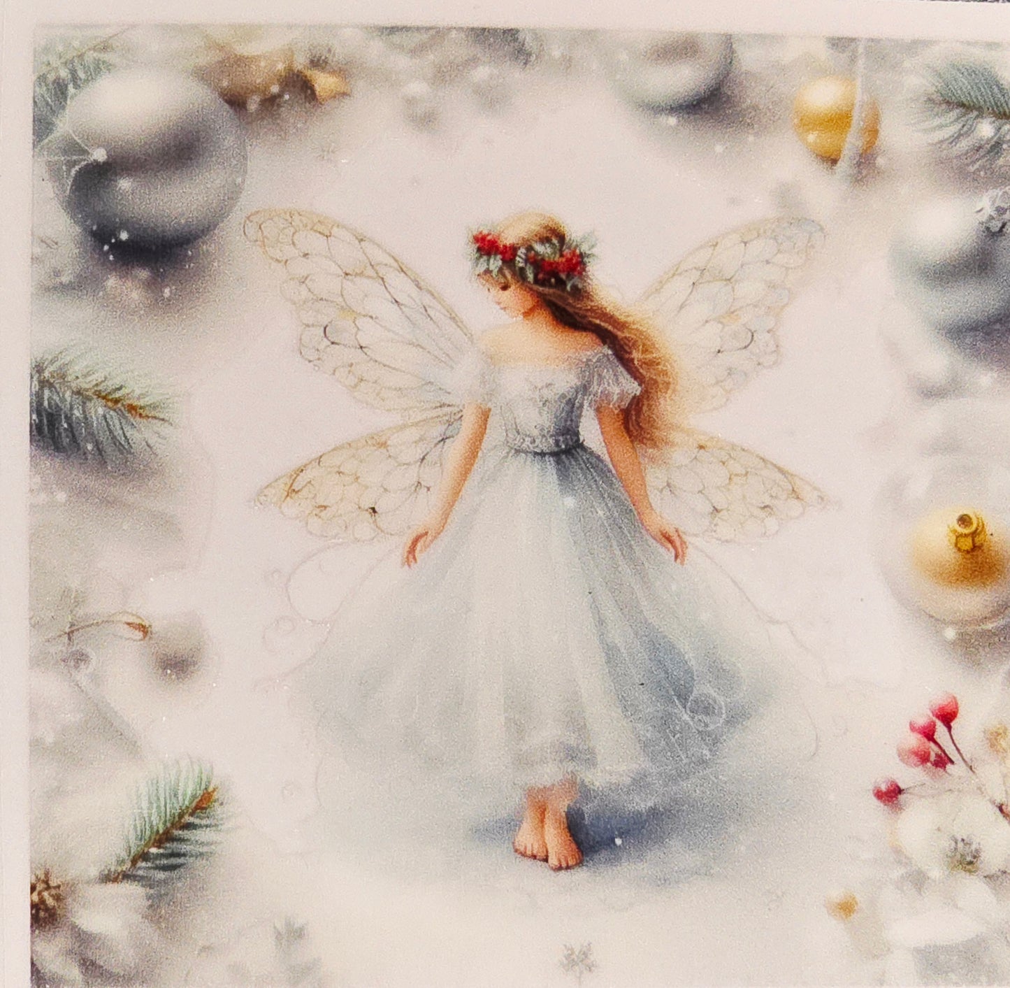 Winter fairies medium & xl uvdtf