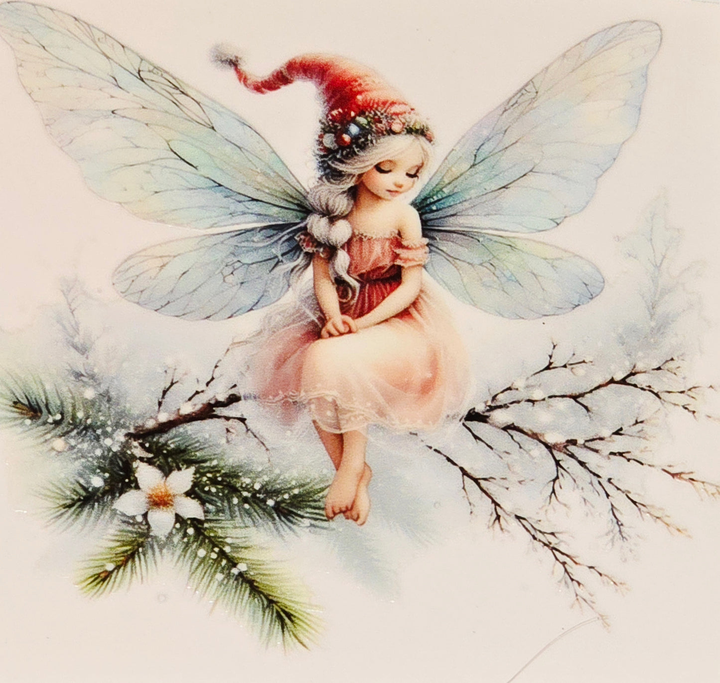 Winter fairies medium & xl uvdtf
