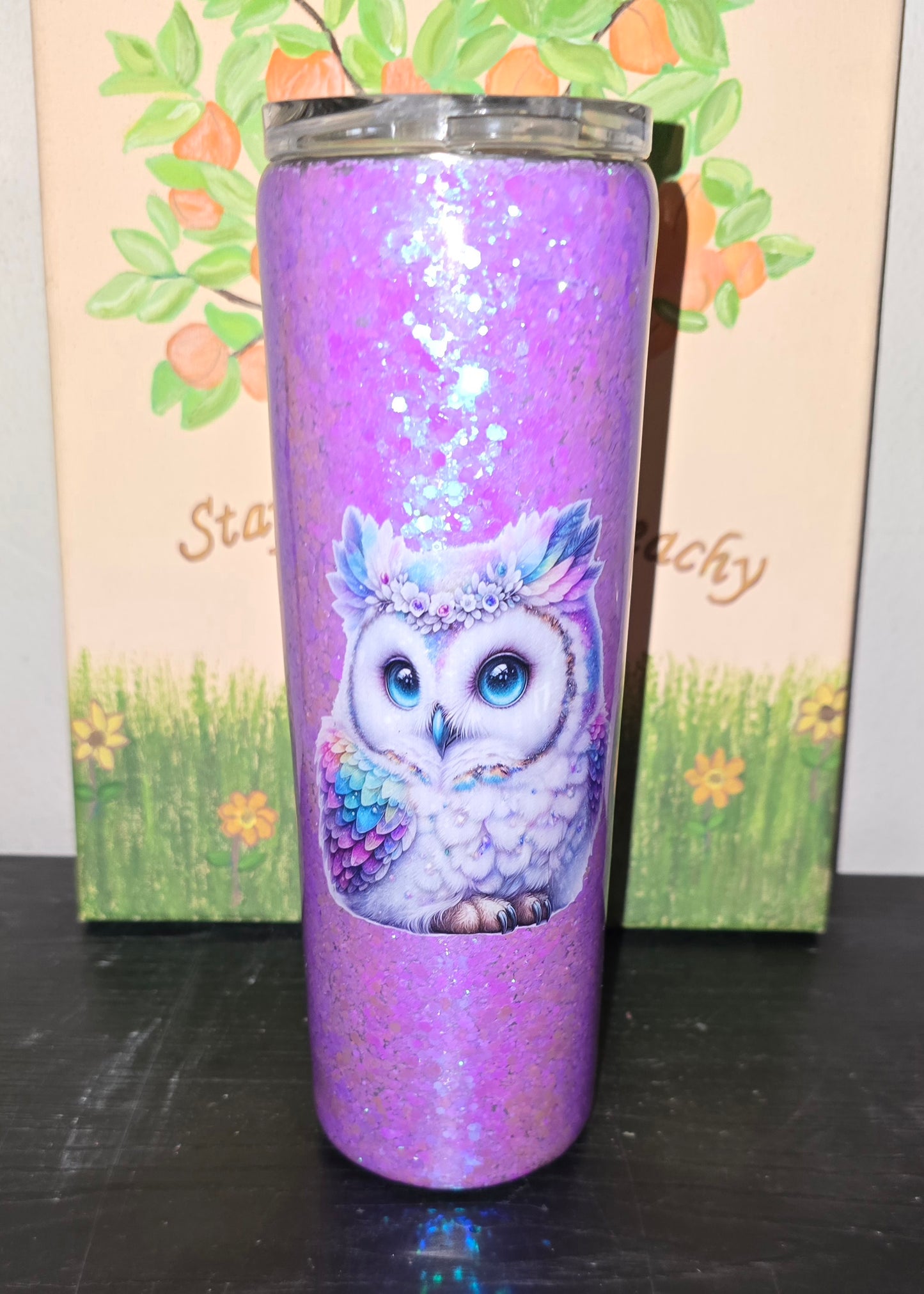 30 oz owl tumbler