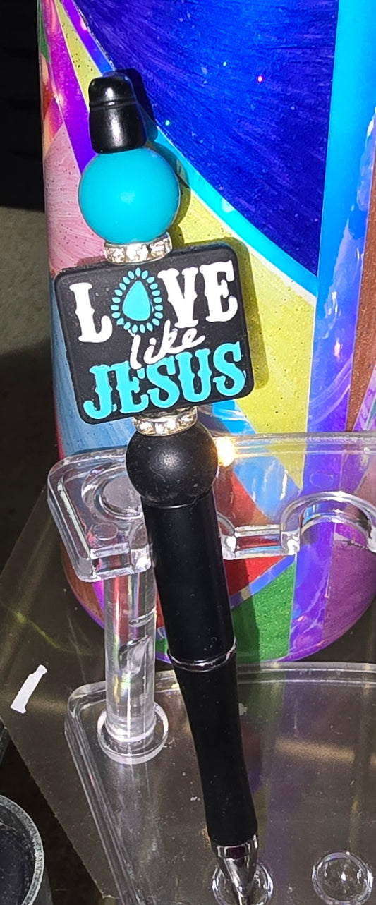 Love like Jesus focal pen