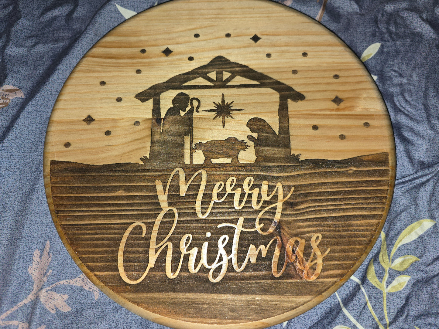 Merry Christmas plaque