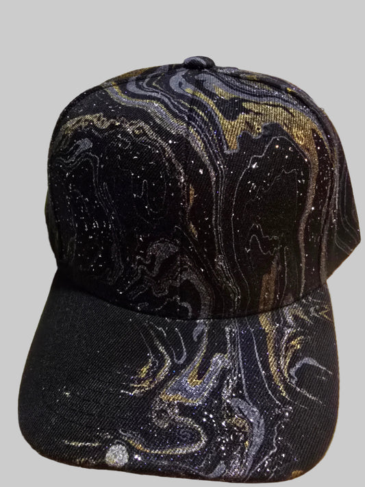 Hydro dip baseball cap