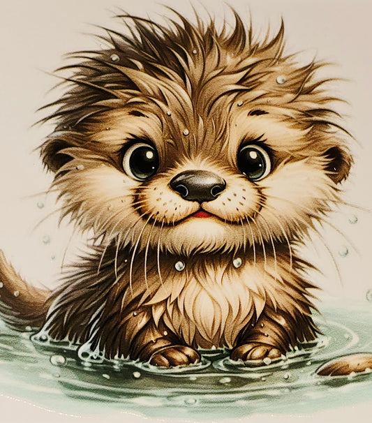 XL11 baby otters uvdtf's