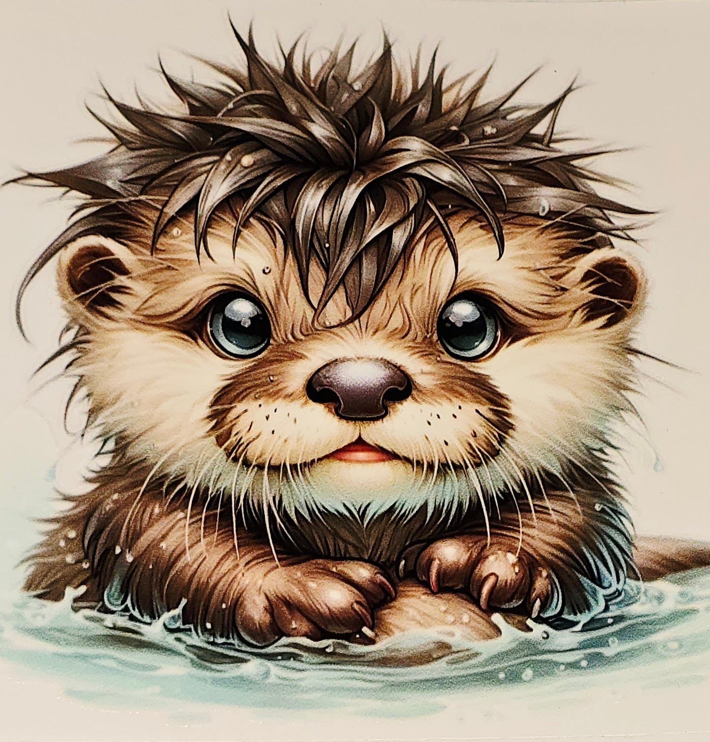 XL11 baby otters uvdtf's