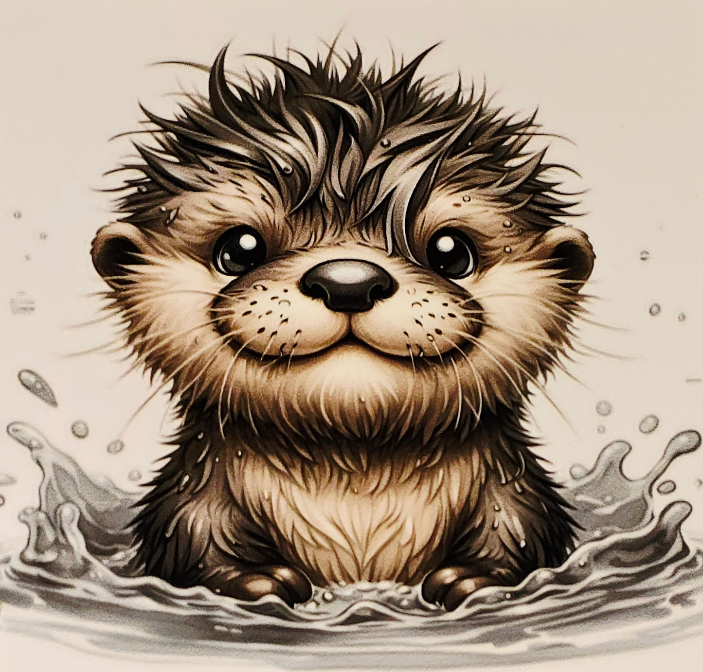 XL11 baby otters uvdtf's