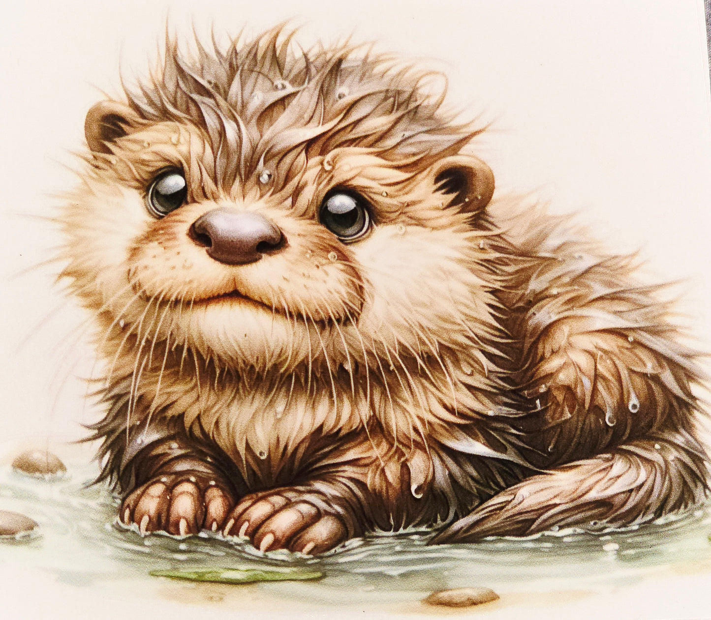 XL11 baby otters uvdtf's