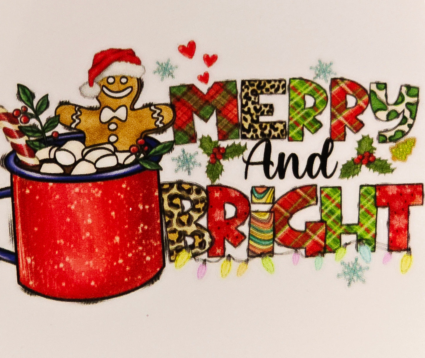 M34, XL14 Merry Christmas uvdtf decals