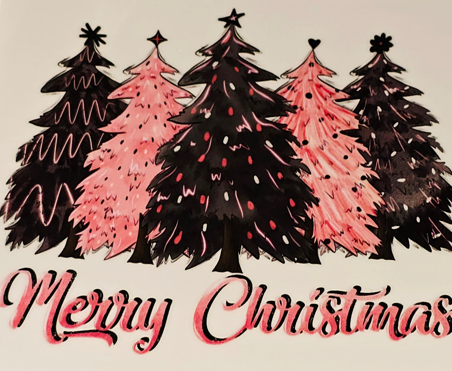 M34, XL14 Merry Christmas uvdtf decals