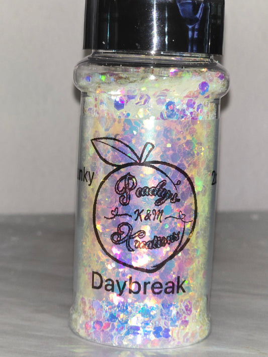 Daybreak glow glitter