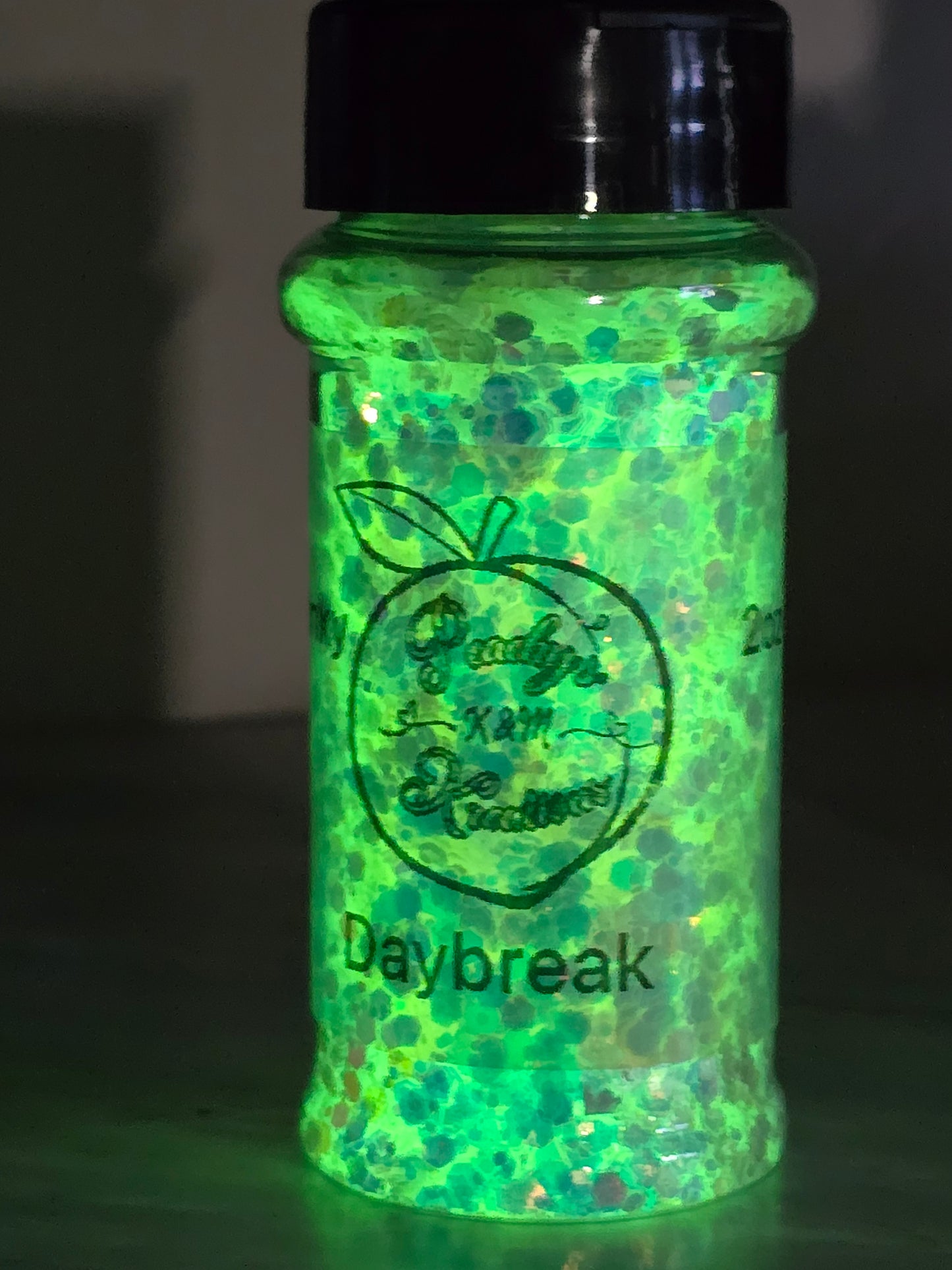 Daybreak glow glitter